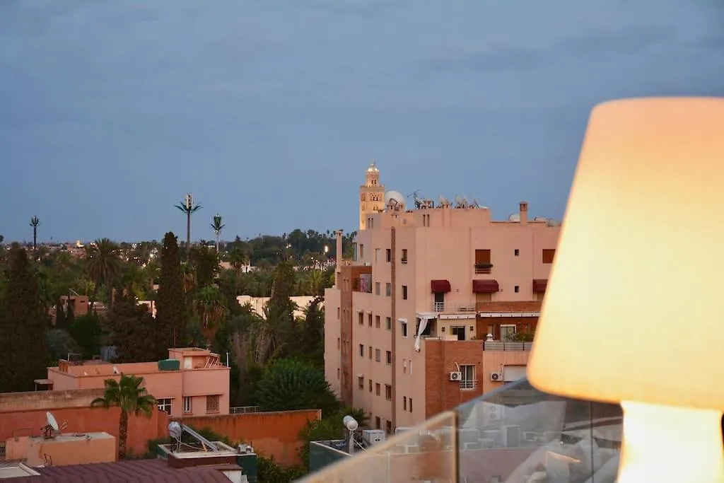 Apartment Appartement De Luxe A Marrakech Avec Jacuzzi Piscine Et Vue Panoramique Marrakesh